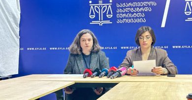 GYLA о разгоне акции 28 ноября 2024 года: использование химических раздражителей было незаконным