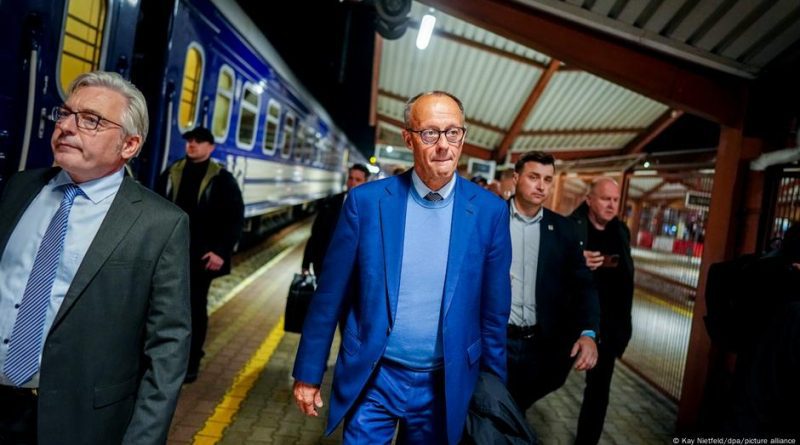 Мерц призвал Путина к прекращению огня с 12 мая