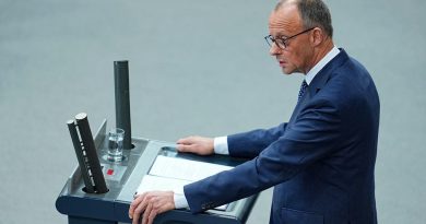 Мерц в бундестаге: помощь Украине, сдерживание РФ