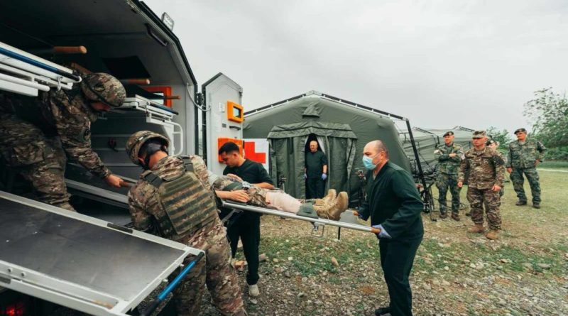 На базе в Вазиани проходят учения «НАТО-Грузия-2025»