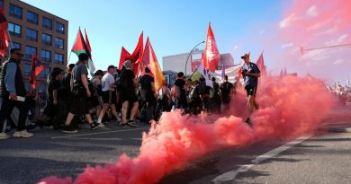 По всей Германии прошли акции по случаю 1 мая