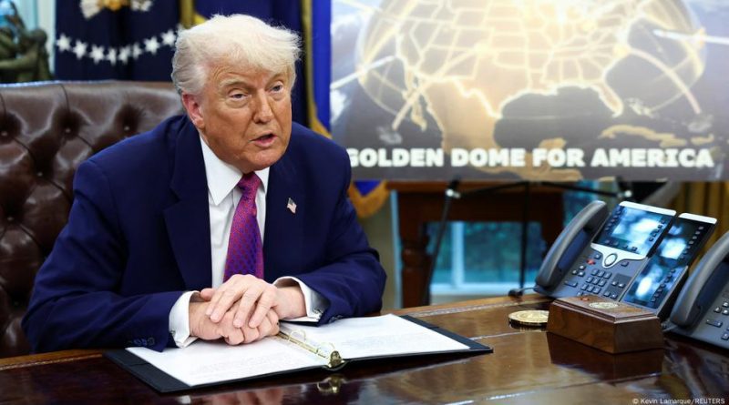 Трамп: США построят систему ПРО «Золотой купол» за 175 млрд долларов