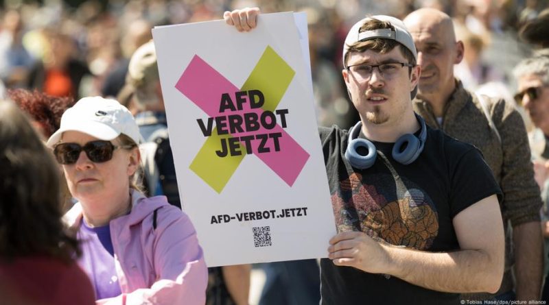 В городах ФРГ прошли митинги за запрет «Альтернативы для Германии»
