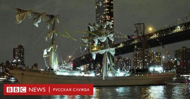 В Нью-Йорке парусник врезался в Бруклинский мост, два человека погибли