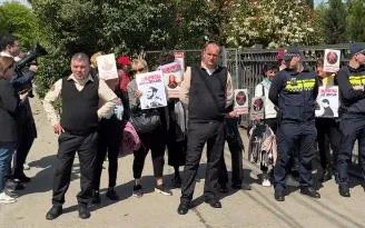 В Тбилиси проходит акция против судей, выносящих приговоры демонстрантам