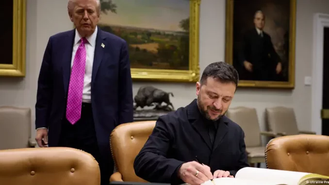 Дональд Трамп принимает Владимира Зеленского в Белом доме