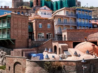 Жизнь в Тбилиси — вид на город