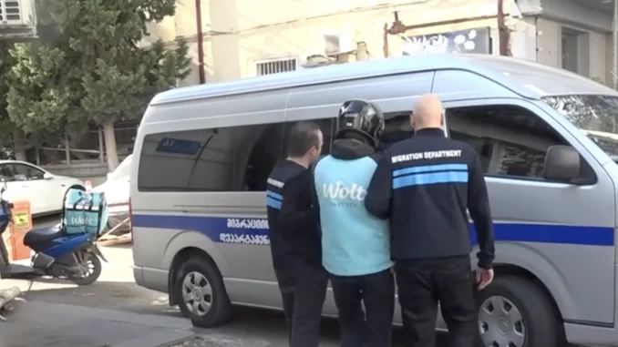 задержание мигранта