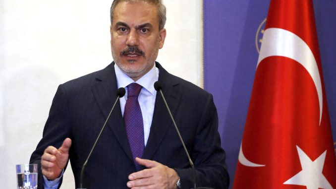 Министр иностранных дел Турции Хакан Фидан