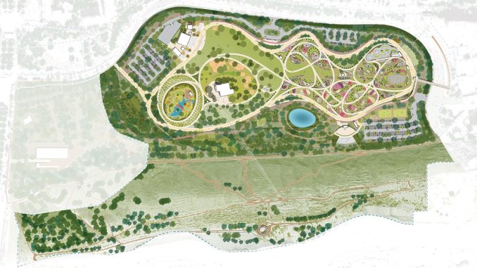 проект Центрального парка на месте ипподрома в Тбилиси