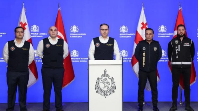 операция полиции в Грузии