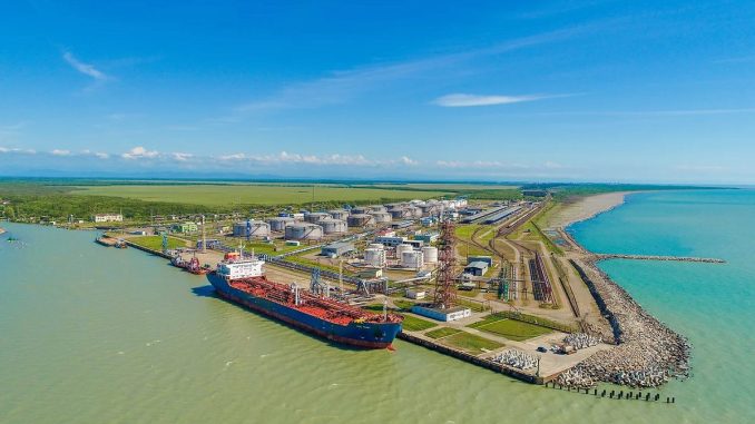 нефтяной терминал Кулеви в Грузии