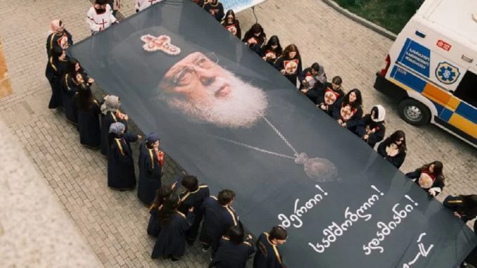 траурная процессия Тбилиси-1 траурная процессия Тбилиси