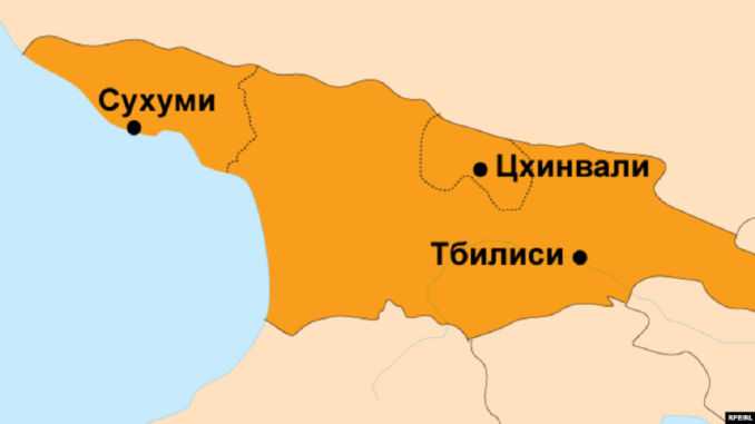 карта Грузии