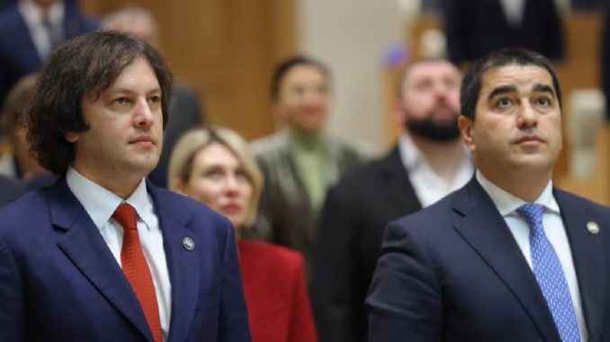 Ираклий Кобахидзе и Шалва Папуашвили