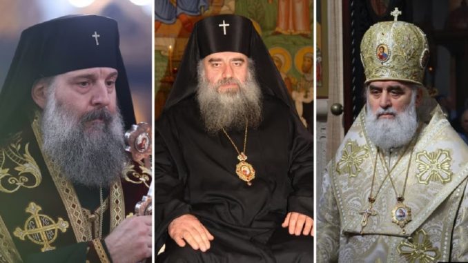 Шио Муджири, митрополит Авраам, и митрополит Григорий