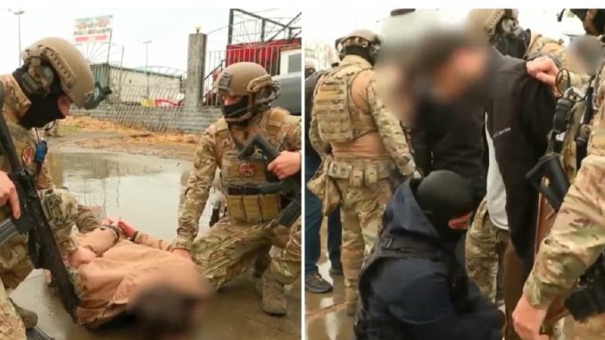 Силовые структуры Грузии задержание подозреваемых