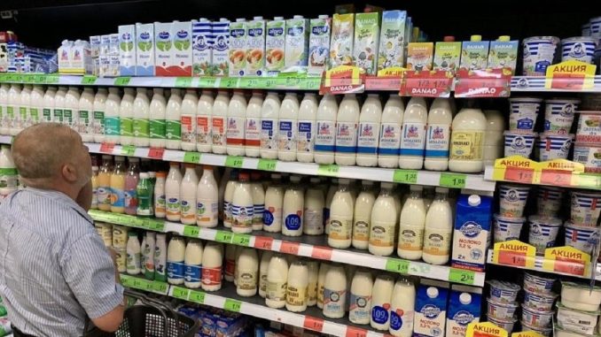 Белорусская молочная продукция